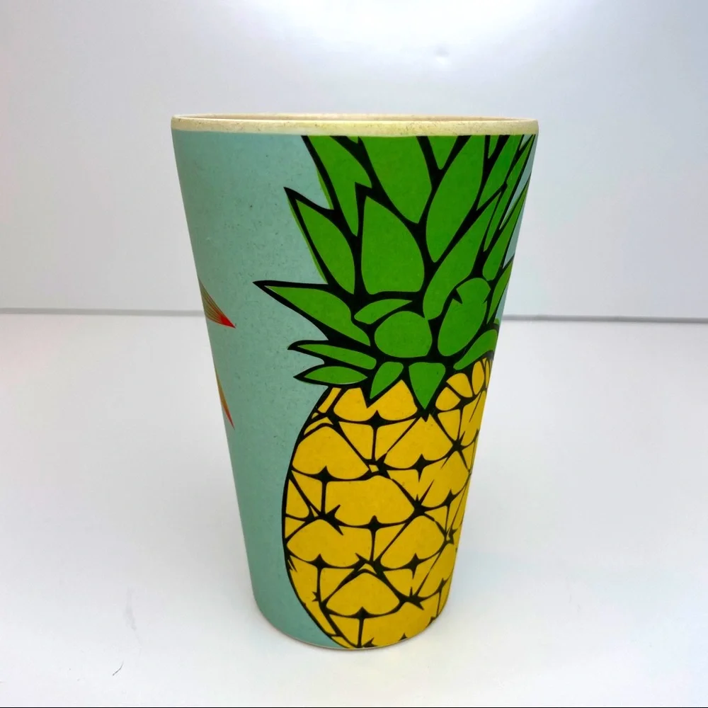 Danny Seo Naturally Pineapple Tumblers - Set of 4‎